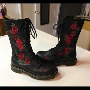 Floral Dr.Martens  boots